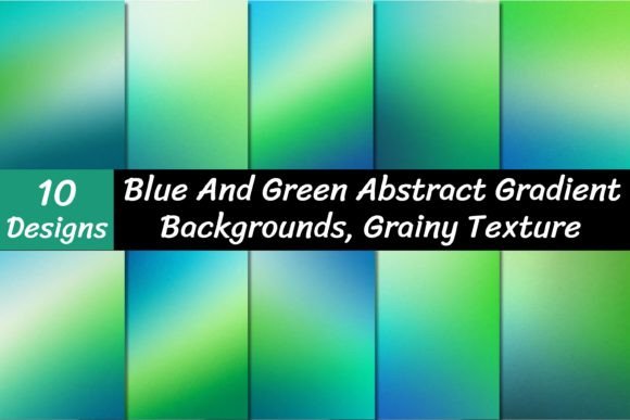 Blue and Green Gradient Backgrounds: A Designer's Essential Toolkit