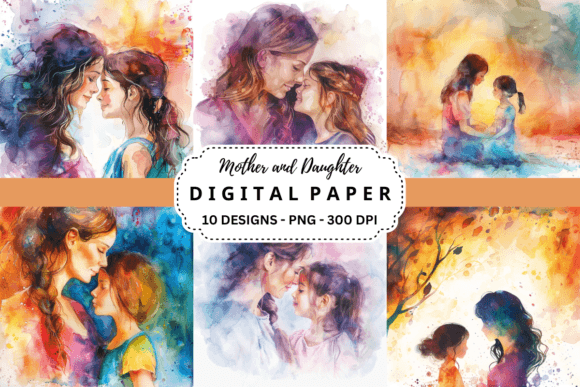 Cherishing Connections: Using Mother and Daughter Backgrounds