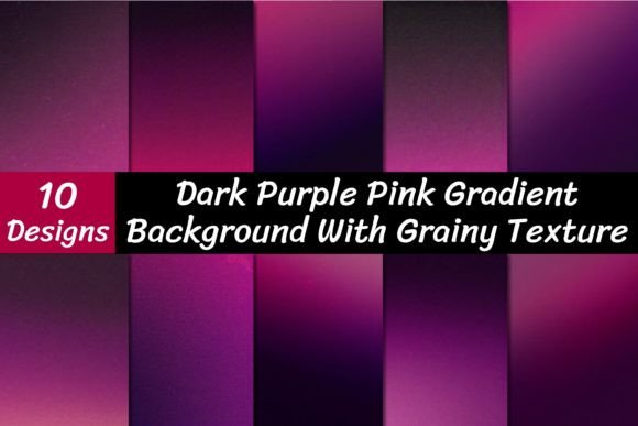 Exploring the Mood and Versatility of Dark Purple Pink Gradient Backgrounds