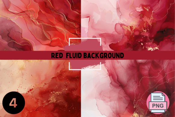 Red Fluid Backgrounds: A Canvas of Elegance