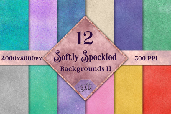 Softly Speckled Backgrounds II: Your Next Design Asset